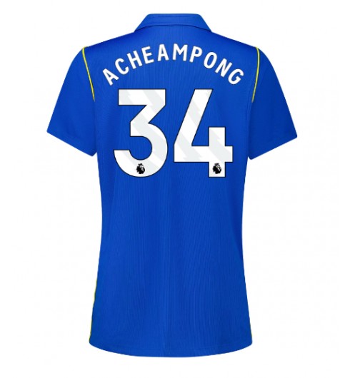 Chelsea Josh Acheampong #34 Kotipaita Naisten 2026-27 Lyhythihainen Chelsea Josh Acheampong #34 Kotipaita Naisten 2026-27 Lyhythihainen